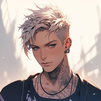 Illustration, youth, cool, tattoos, 