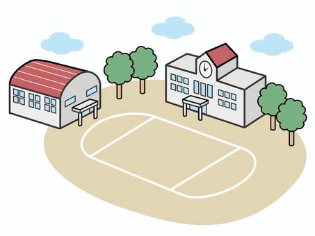体育館イラスト 無料イラストなら イラストac