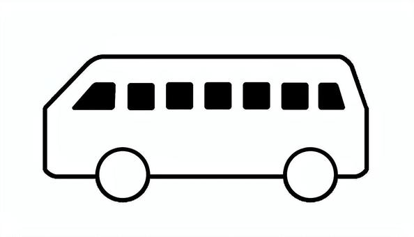 バスシルエット バス,路線,大型,車,高速,貸し切り,旅行,公共交通,シルエット,運転のイラスト素材
