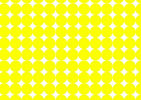 ドット_黄色 ドット,ドット柄,ポップ,黄色,目立つ,フレーム,背景,壁紙,バナー,キラキラのイラスト素材