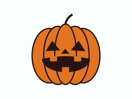 ハロウィンのかぼちゃ_秋アイコン