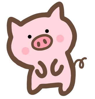 pig bow, , JPG