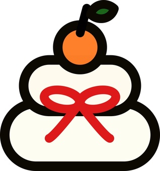 Kagami mochi, JPG and PNG Kagami mochi, kagami cake, lunar month, new year, JPG and PNG