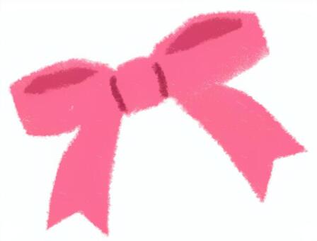 Ribbon 3, tiny, pink, icon, JPG