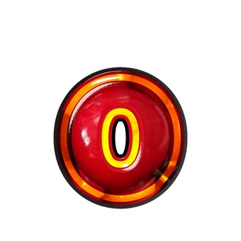 アルファベット小文字o 文字,ギラギラ,赤色,アルファベット,oのイラスト素材