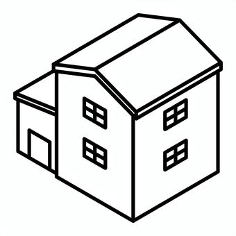 家 家,住宅,建物,アイコン,戸建て,不動産,物件,建築,屋根,マイホームのイラスト素材