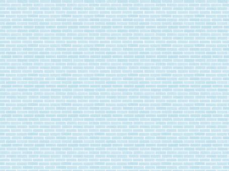 Brick■Brick pattern wallpaper (powder blue), , JPG