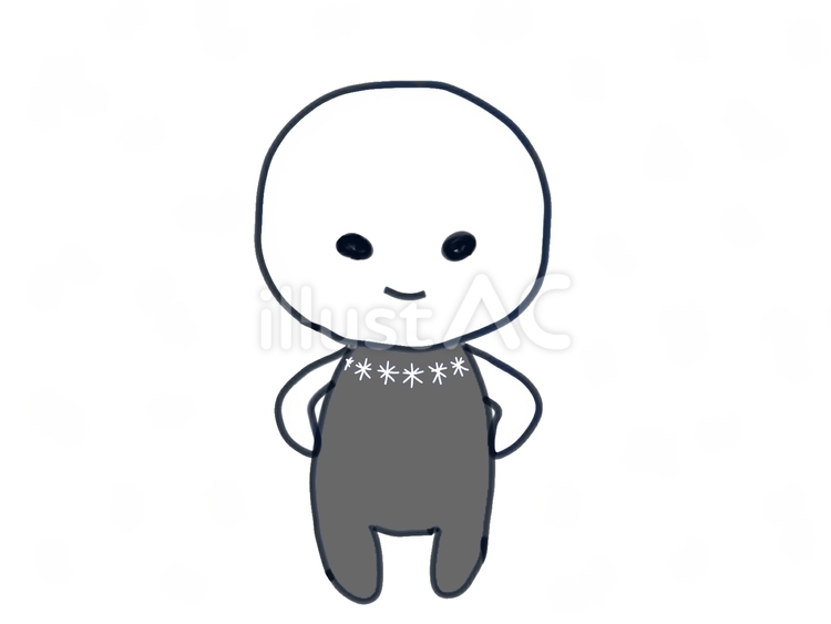 ゆきんこ〈男の子〉 雪,妖精,冬のイラスト素材