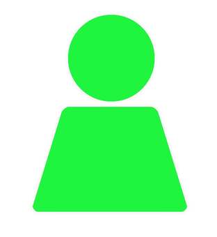 人型アイコン 人,人物,イメージ,プロフィール,会員,sns,ログイン,シンプル,アイコン,男性のイラスト素材