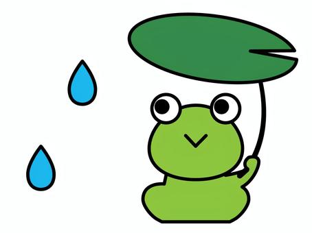 Frogs and rain, , JPG, PNG and EPS