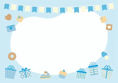ホワイトデーの背景素材 ホワイトデーの背景素材 ホワイトデー,whiteday,背景,フレーム,ハート,プレゼント,お菓子,スイーツ,ガーランド,クッキーのイラスト素材