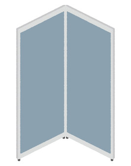 アイソメ図・連結されたパーテーション オフィス,オフィス家具,事務用品,アイソメ図,アイソメトリック,鳥瞰図,俯瞰図,俯瞰,ビジネス,会社のイラスト素材