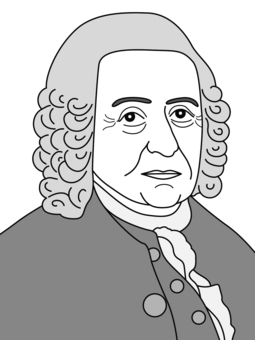C・v・リンネ（白黒） リンネ,歴史,科学,サイエンス,生物学,分類,動植物,博物学,スウェーデン,18世紀のイラスト素材