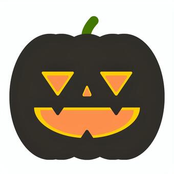 ハロウィンのカボチャ ハロウィン,カボチャ,キャラクター,アイコン,プロフィールアイコン,アバター,シンプル,図形,web,アプリのイラスト素材
