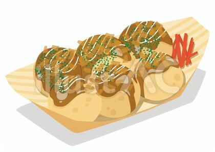 屋台フード たこ焼き