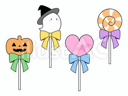 ハロウィンロリポップ -くっきりカラー-