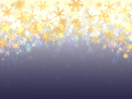 雪の結晶のフレーム背景 フレーム,枠,背景,雪,グラデーション,雪の結晶,キラキラ,冬,12月,クリスマスのイラスト素材