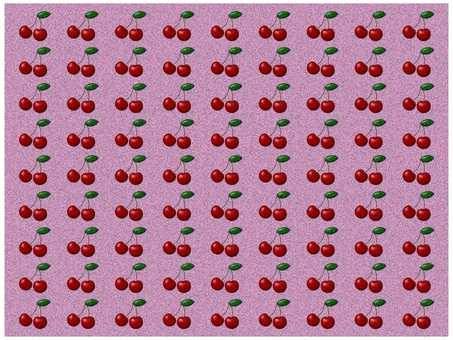 サクランボの壁紙　ピンク サクランボ,さくらんぼ,チェリー,壁紙,背景,ポストカード,柄,パターン,ザラザラ,ノイズのイラスト素材