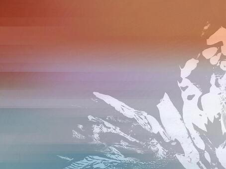 茶・灰色・白の和風の手描き抽象背景 和風,茶色,灰色,グレー,白,抽象,手描き,手書き,背景,壁紙のイラスト素材