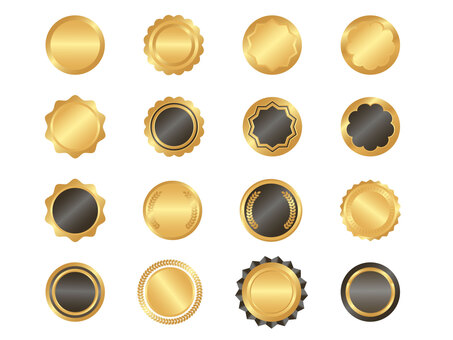 プレミアム・アワード・フレーム04 フレーム,アワード,メダル,あしらい,見出し,小見出し,広告,チラシ,バナー,テンプレートのイラスト素材