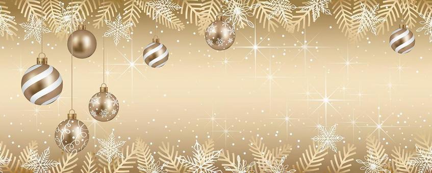 Illustration, christmas, ball, background, 