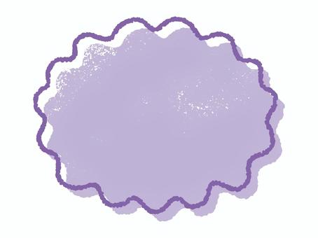 版画風もやもやフレーム05 フレーム,囲み,枠,囲み枠,背景枠,版画風,にじみ線,手書き,味がある,もやもやのイラスト素材