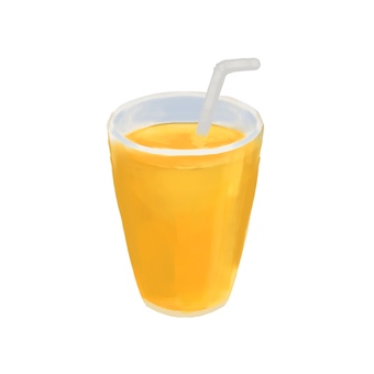 Illustration, orange juice, juice, drink, JPG and PNG