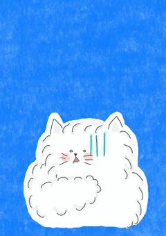 ドン引きするねこちゃん ドン引きするねこちゃん かわいい,ドン引き,引く,ショック,おどろく,びっくり,衝撃,白目,えっ,がーんのイラスト素材