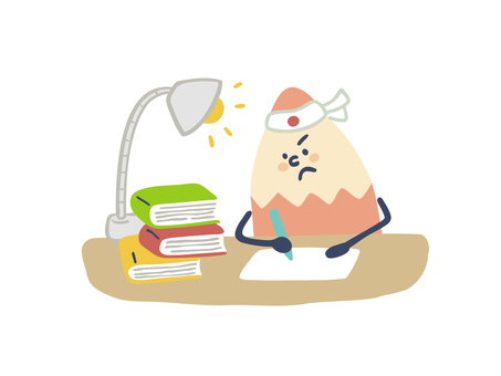 PEN（勉強） 文房具,ペン,勉強,試験,受験,対策,復習,予習,学習,鉛筆のイラスト素材
