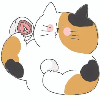 苺大福 かわいい,苺大福,大福,いちご,果物,フルーツ,食べ物,おやつ,デザート,スイーツのイラスト素材