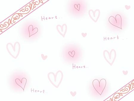 Illustration, valentine's day, background, heart, 