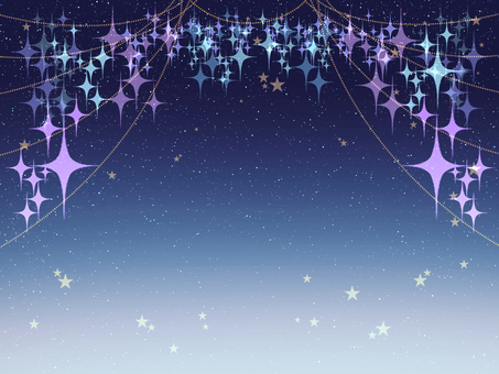 星の光と魔法の調律【3】運命の星光 スピリチュアル,星,夜,ファンタジー,背景素材,キラキラ,神秘的,幻想的,ミステリアス,ヒーリングのイラスト素材