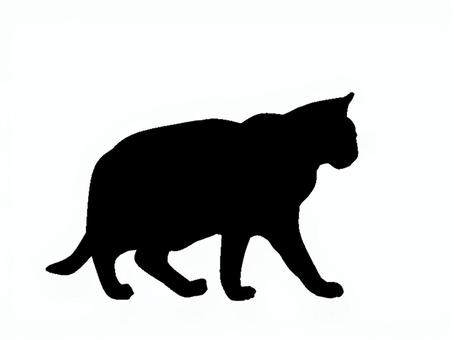 猫。。 猫,シルエット,動物,背景透過,黒猫,イラスト,素材,透過png,アイコン,ペットのイラスト素材
