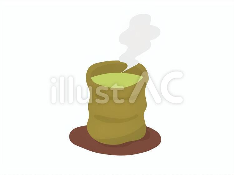 お茶 お茶,湯呑み,茶のイラスト素材