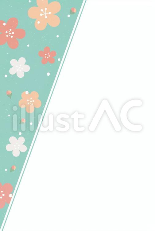 和風柄のかわいい背景素材 背景,和風,和のイラスト素材
