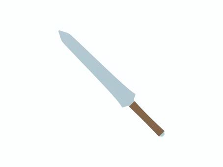 ブロードソード ブロードソード,長剣,武器,剣,刃物,装備,武装,rpg,ファンタジー,両刃のイラスト素材
