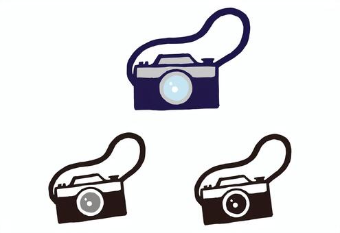 Illustration, single-lens reflex camera, camera, digital camera, 