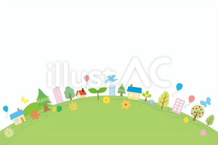 ECOイメージ エコ,自然,環境のイラスト素材
