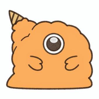 ハロウィン モンスター オレンジ ハロウィン モンスター オレンジ ハロウィン,モンスター,秋,10月,年中行事,イベント,素材,ハロウィン素材,シンプル,アイコンのイラスト素材