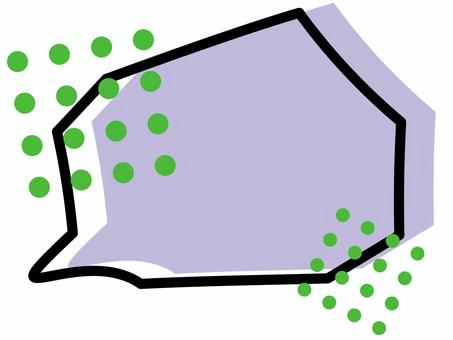 吹き出し③-5 吹き出し③-5 ふきだし,セリフ,マンガ,ことば,会話,pop,販促,効果,背景,フレームのイラスト素材