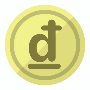 VND お金,ベトナムドン,vnd,コイン,貨幣,価格,料金,アイコンのイラスト素材