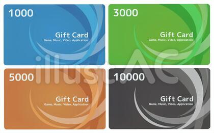 ギフトカード4種