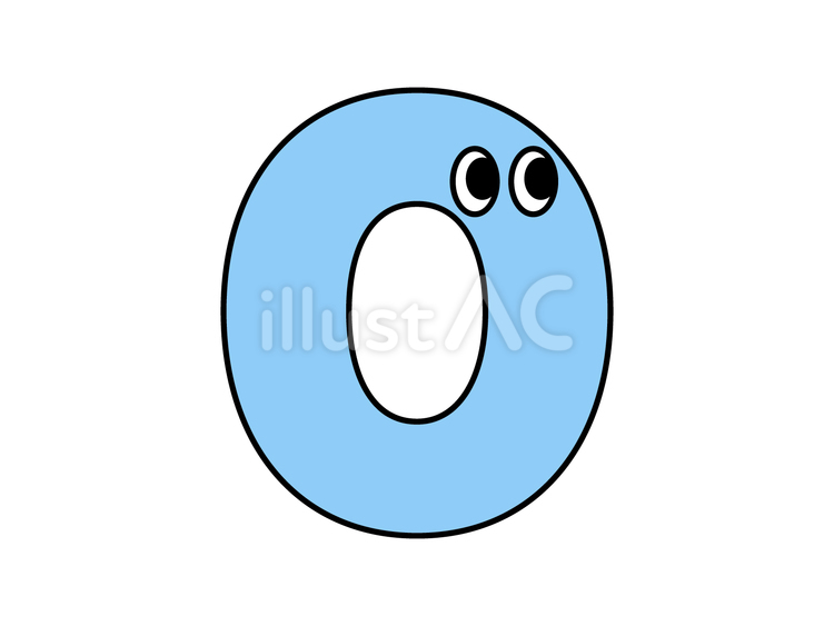 O型 o型,血液型,キャラクターのイラスト素材
