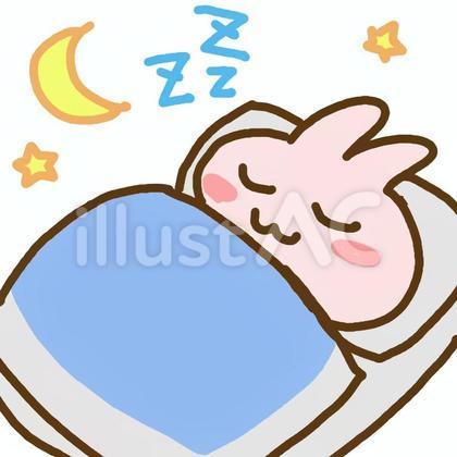 おやすみうさぎ
