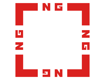 NGマーク-赤 ng,ダメ,バツ,マーク,赤,アウトライン,良くない,行為のイラスト素材