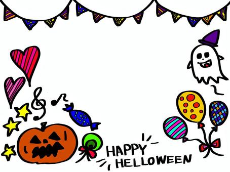 ハロウィンフレーム