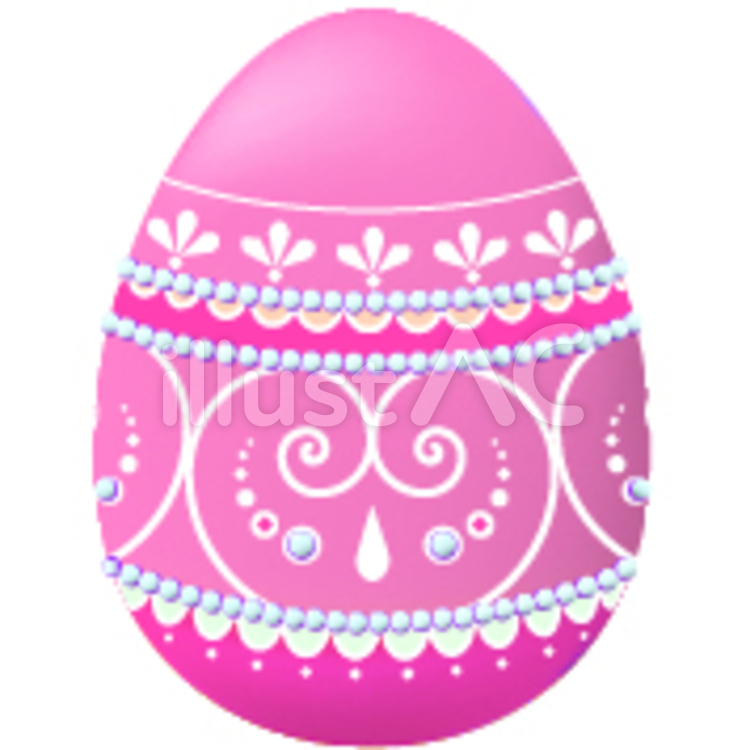 Easter egg_a3 イースター,イースターエッグ,卵のイラスト素材