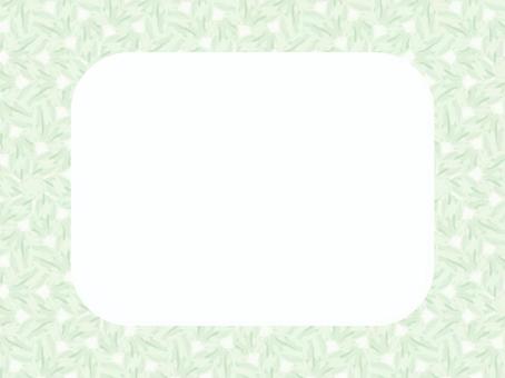 緑の幾何学模様の四角フレーム59 フレーム,幾何学,背景,枠,飾り枠,囲み枠,緑,四角,四角形,長方形のイラスト素材