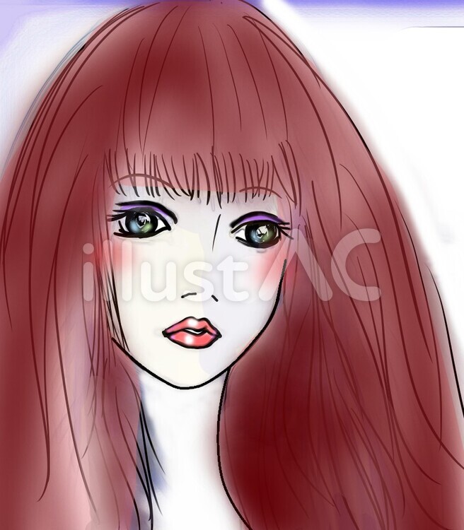 轍の輪廻 女性のイラスト素材