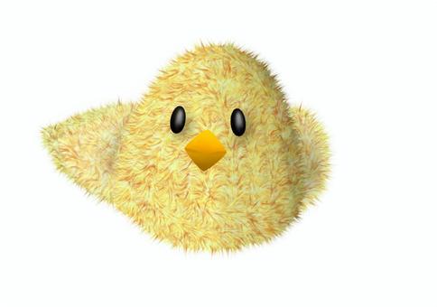 Illustration, chick, tiny, simple substance, 